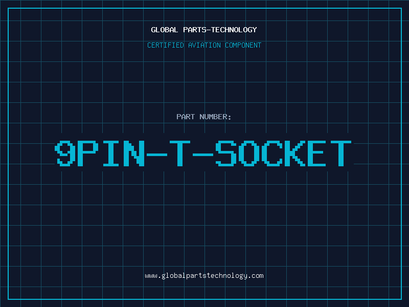 Aviation Part 9PIN-T-SOCKET