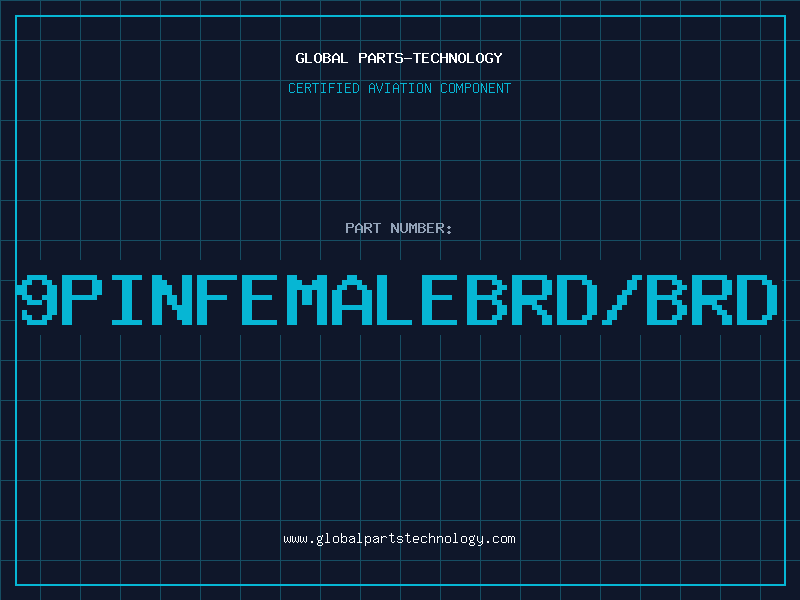 Aviation Part 9PinFemaleBRD/BRD