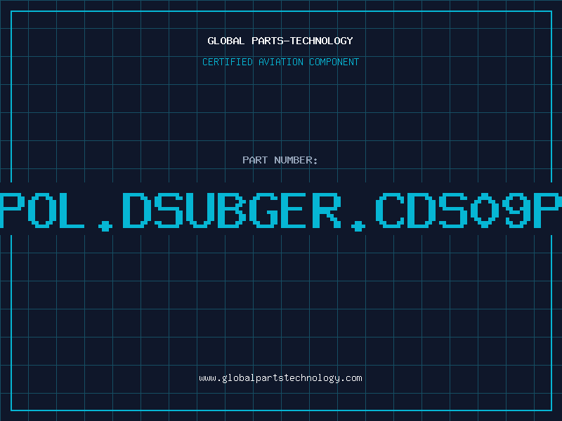 Aviation Part 9Pol.DSUBger.CDS09PF