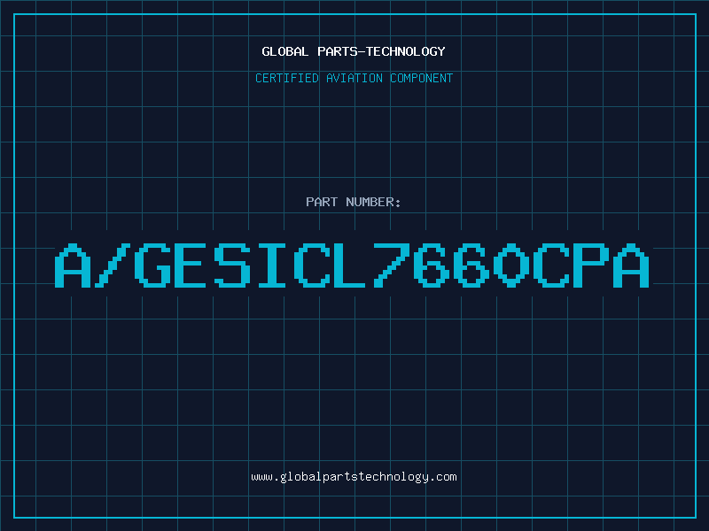 Aviation Part A/GESICL7660CPA