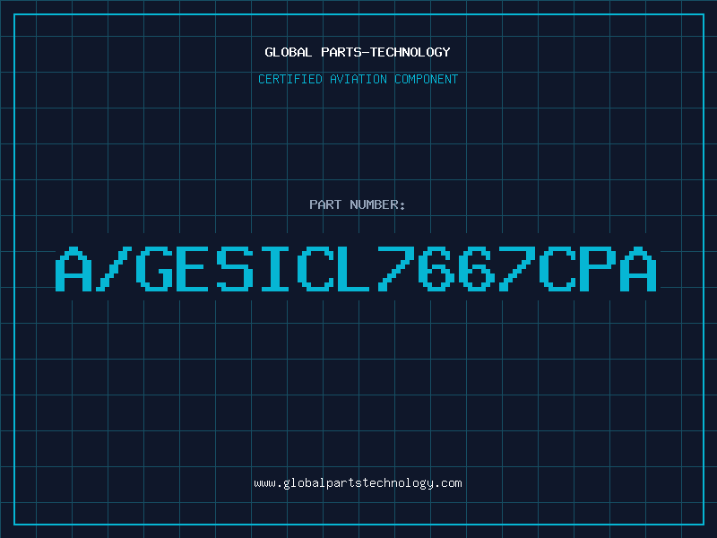 Aviation Part A/GESICL7667CPA