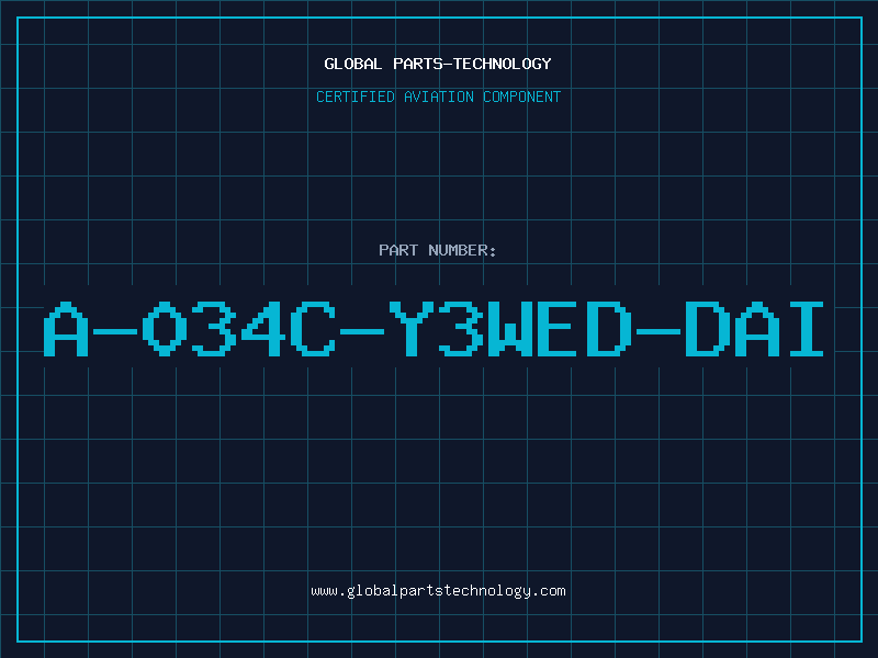 Aviation Part A-034C-Y3WED-DAI