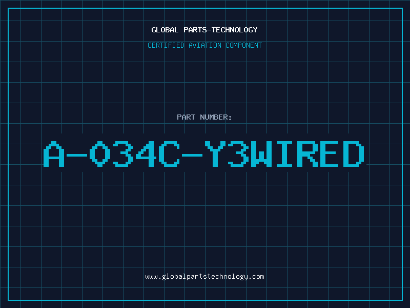 Aviation Part A-034C-Y3WIRED
