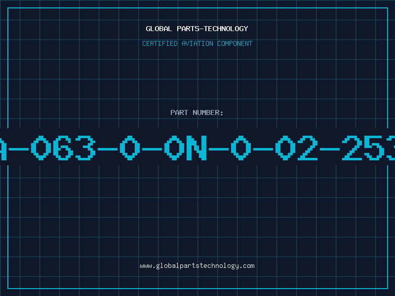Aviation Part A-063-0-0N-0-02-253