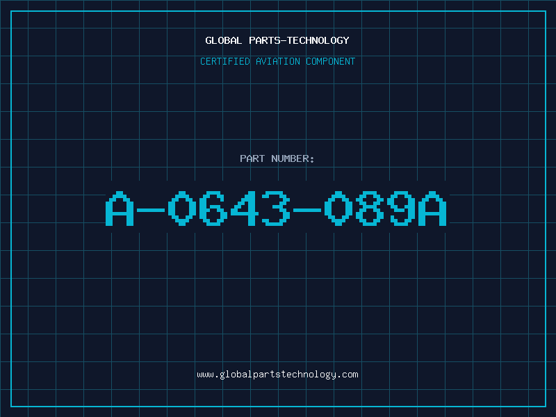 Aviation Part A-0643-089A
