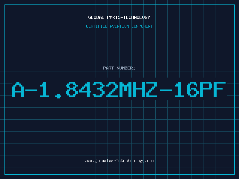 Aviation Part A-1.8432MHZ-16PF