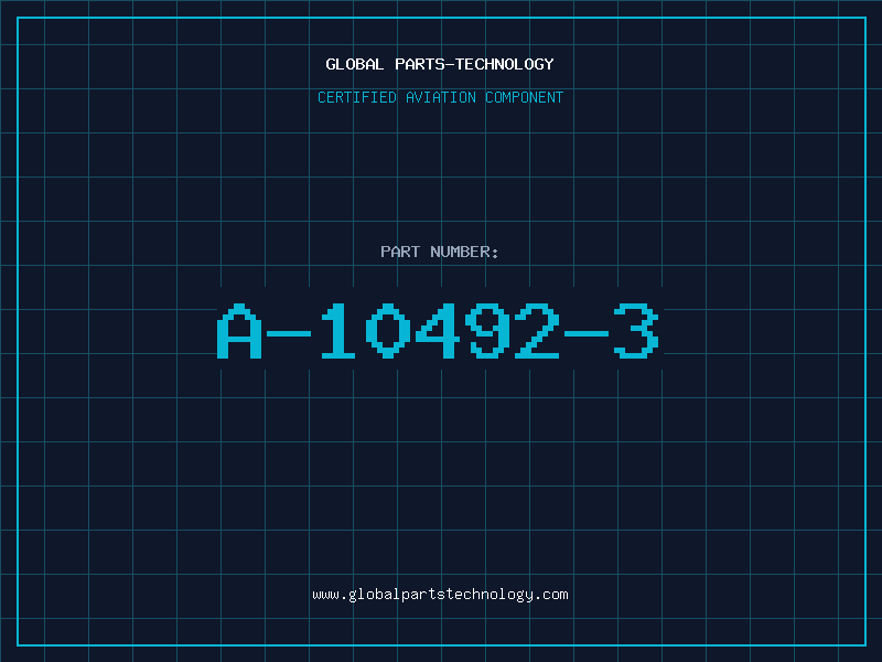 Aviation Part A-10492-3