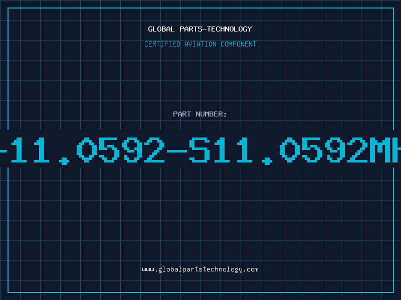 Aviation Part A-11.0592-S11.0592MHZ