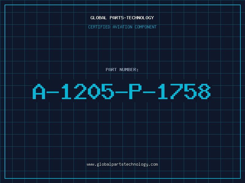 Aviation Part A-1205-P-1758