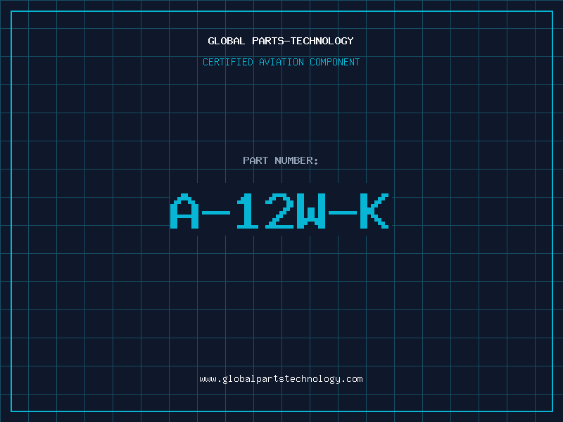Aviation Part A-12W-K