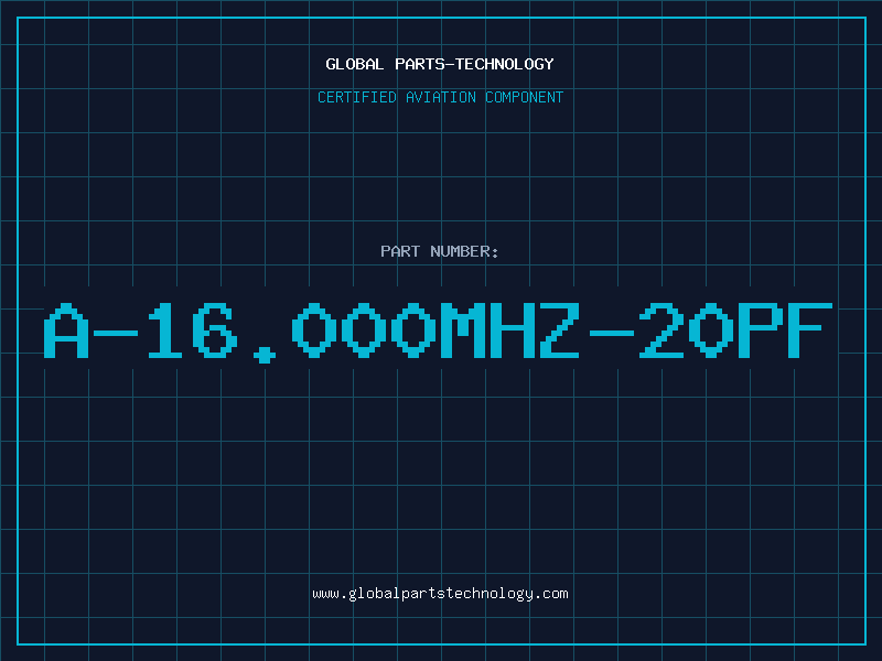 Aviation Part A-16.000MHZ-20PF