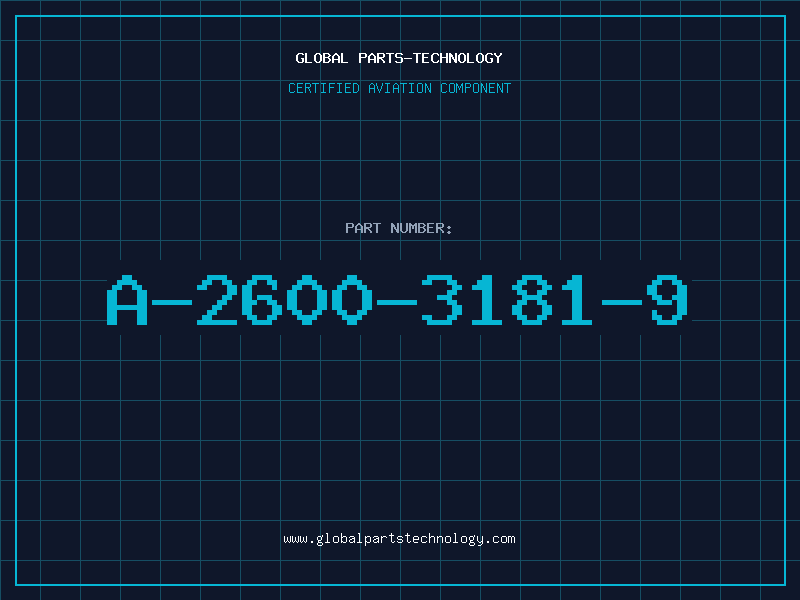 Aviation Part A-2600-3181-9