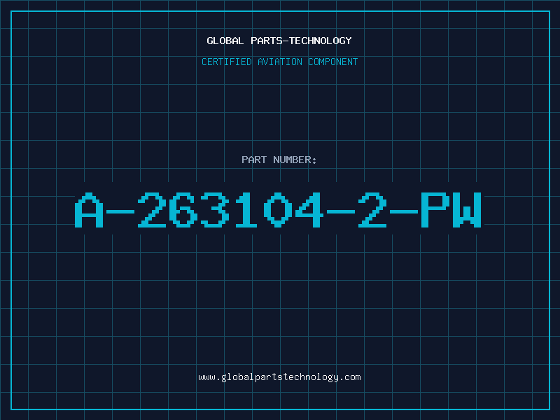Aviation Part A-263104-2-PW