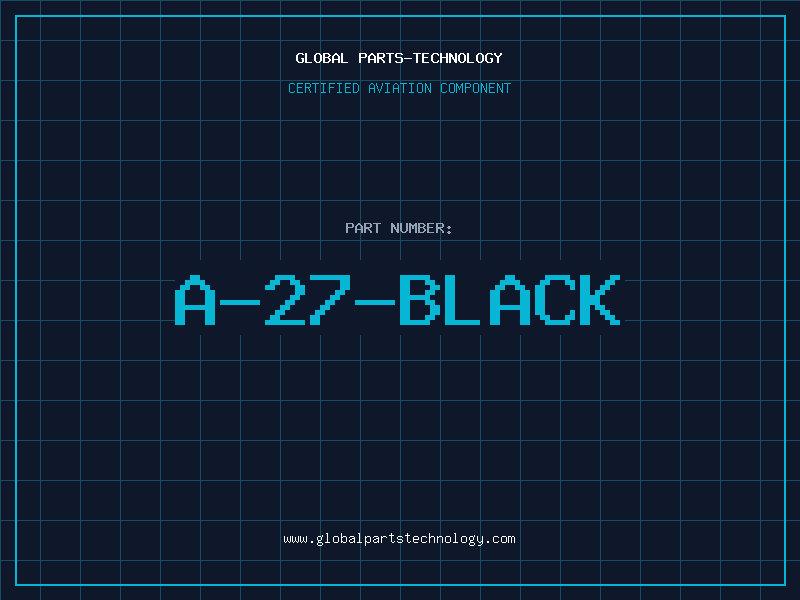 Aviation Part A-27-BLACK