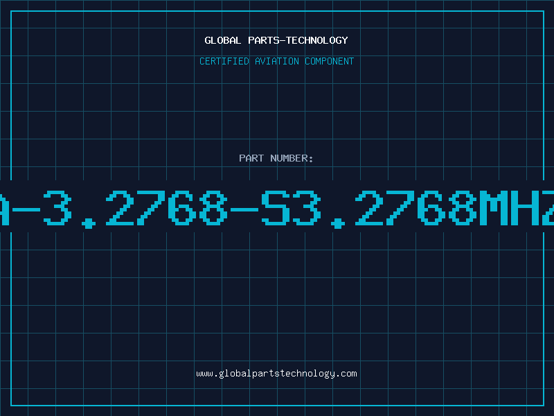 Aviation Part A-3.2768-S3.2768MHZ
