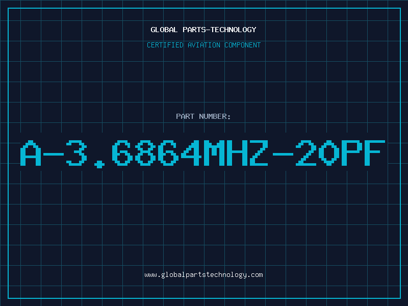 Aviation Part A-3.6864MHZ-20PF