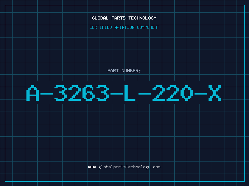Aviation Part A-3263-L-220-X