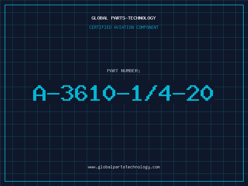 Aviation Part A-3610-1/4-20