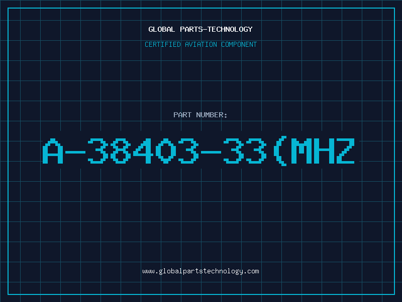 Aviation Part A-38403-33(MHZ