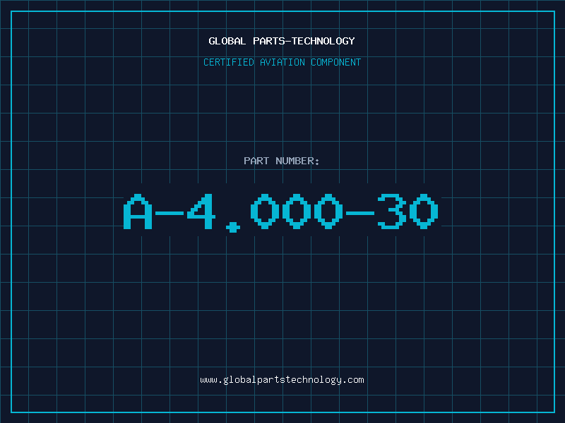 Aviation Part A-4.000-30