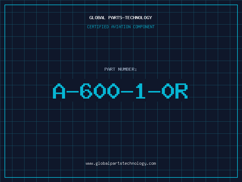 Aviation Part A-600-1-0R