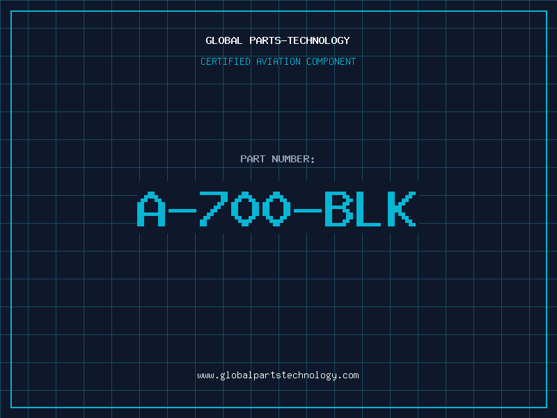 Aviation Part A-700-BLK