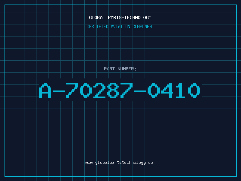 Aviation Part A-70287-0410