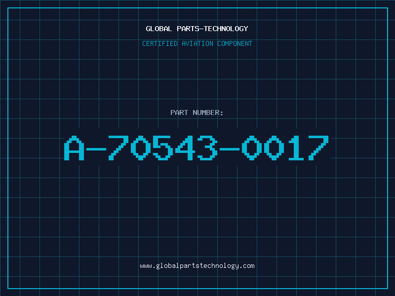 Aviation Part A-70543-0017