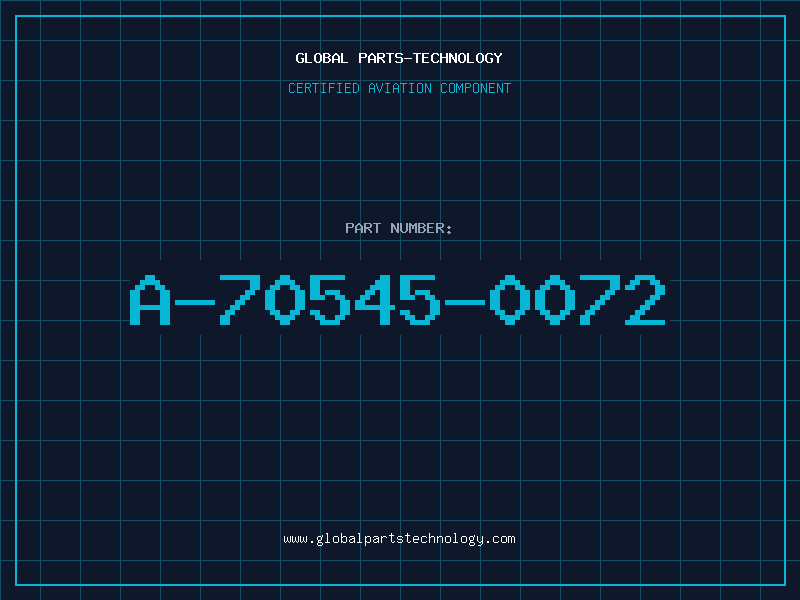 Aviation Part A-70545-0072