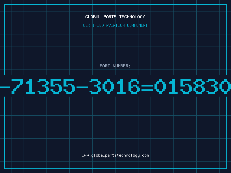Aviation Part A-71355-3016=0158303