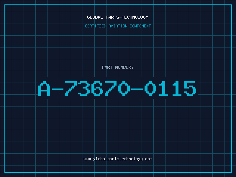 Aviation Part A-73670-0115