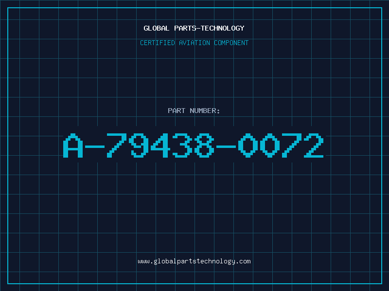 Aviation Part A-79438-0072