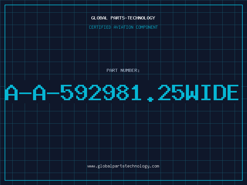 Aviation Part A-A-592981.25WIDE