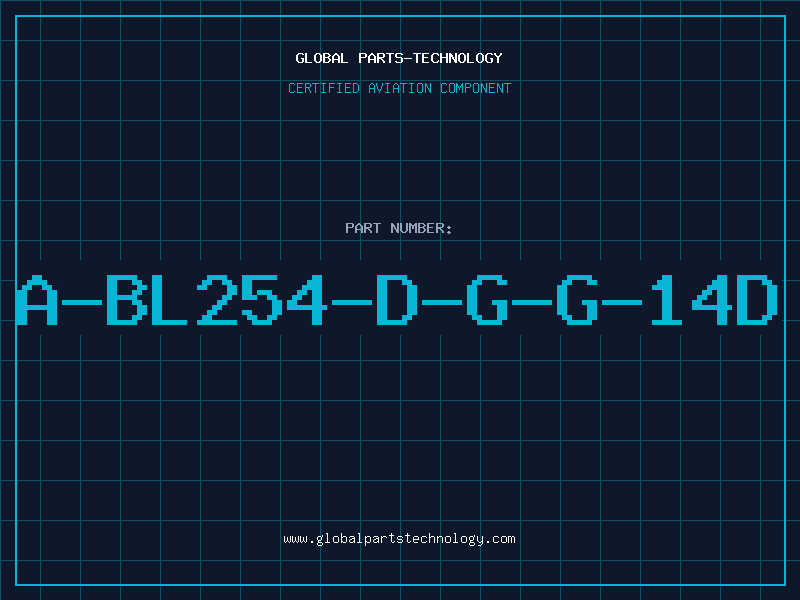 Aviation Part A-BL254-D-G-G-14D