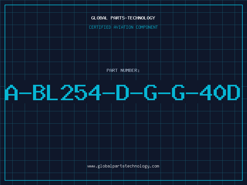 Aviation Part A-BL254-D-G-G-40D