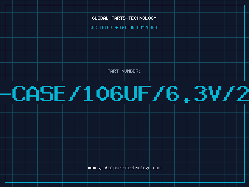 Aviation Part A-CASE/106UF/6.3V/20