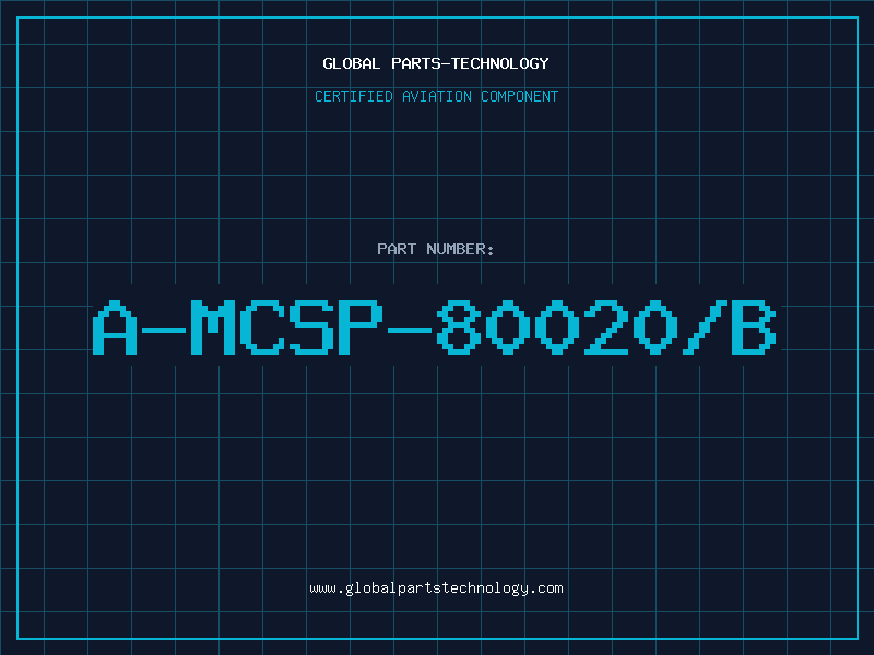 Aviation Part A-MCSP-80020/B