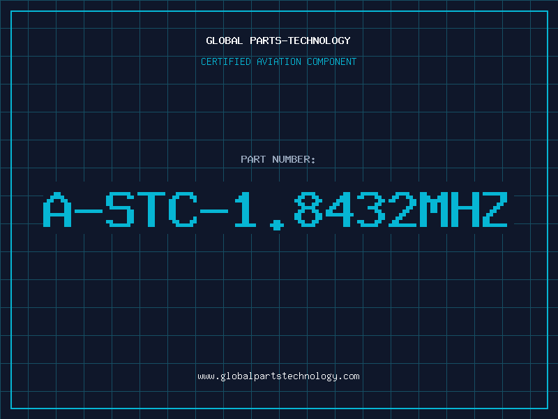 Aviation Part A-STC-1.8432MHZ