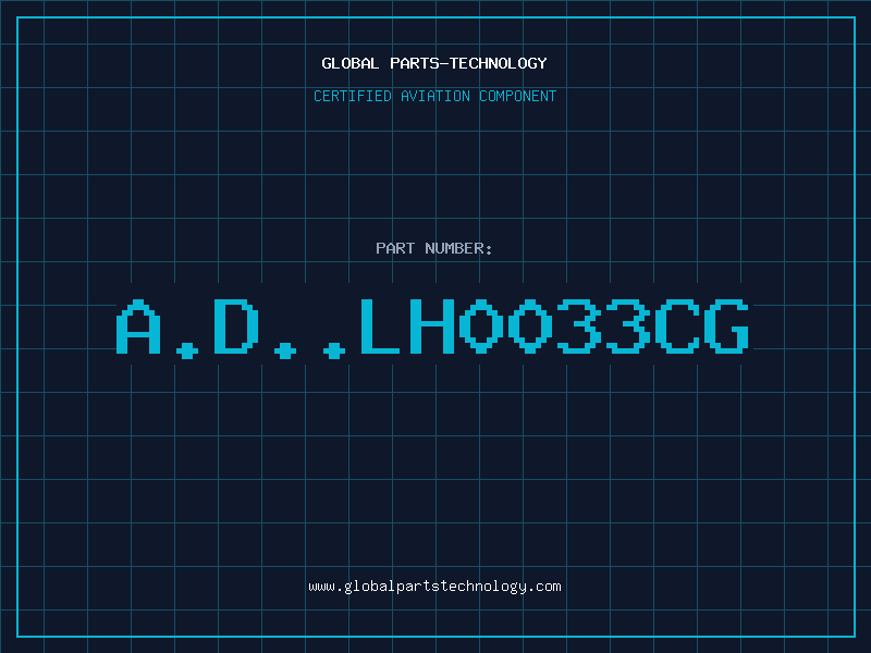 Aviation Part A.D..LH0033CG