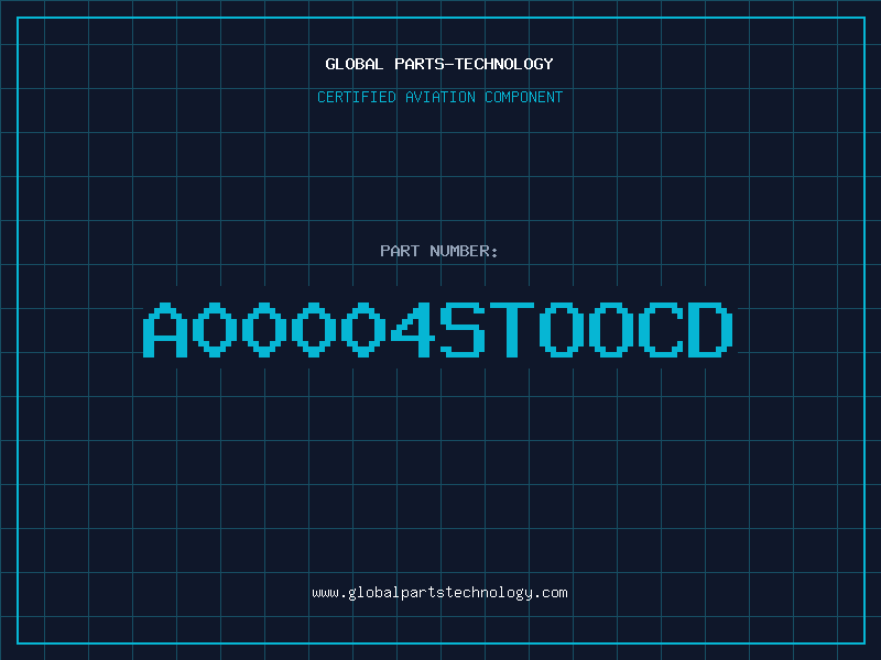 Aviation Part A00004STOOCD