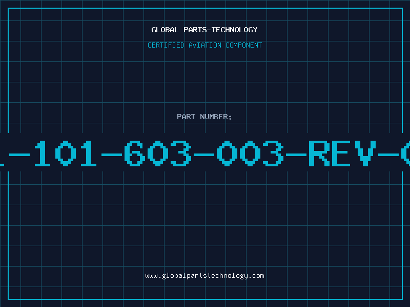 Aviation Part A1-101-603-003-REV-01