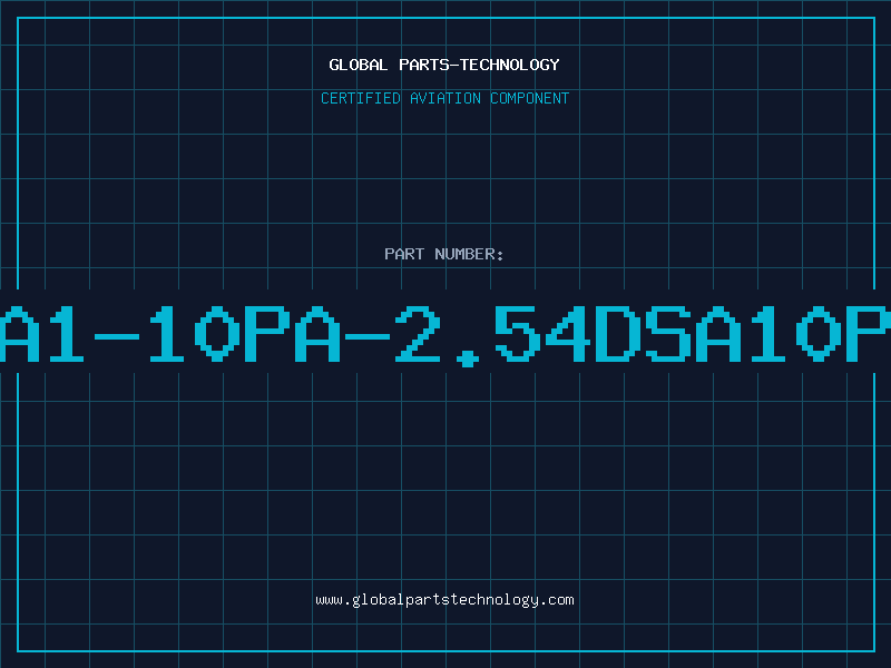 Aviation Part A1-10PA-2.54DSA10P