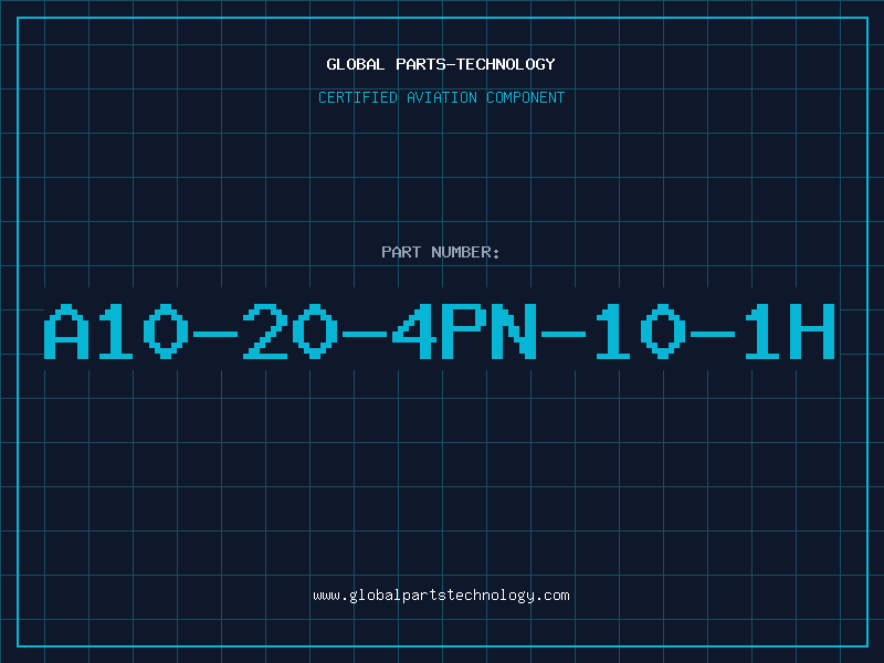 Aviation Part A10-20-4PN-10-1H