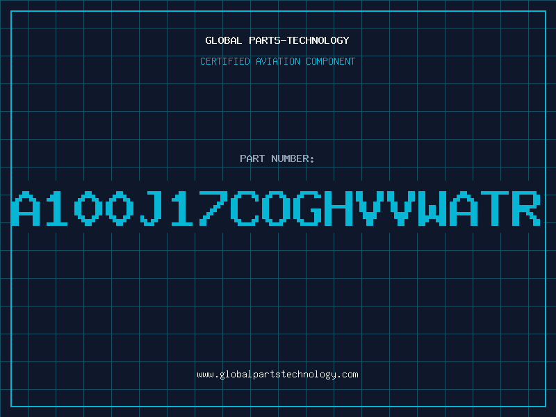 Aviation Part A100J17COGHVVWATR