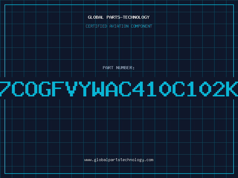 Aviation Part A102K17COGFVYWAC410C102K5G5CAR