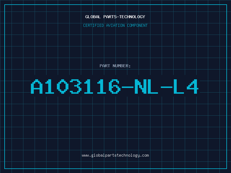 Aviation Part A103116-NL-L4