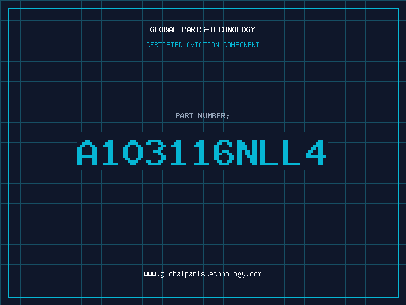 Aviation Part A103116NLL4