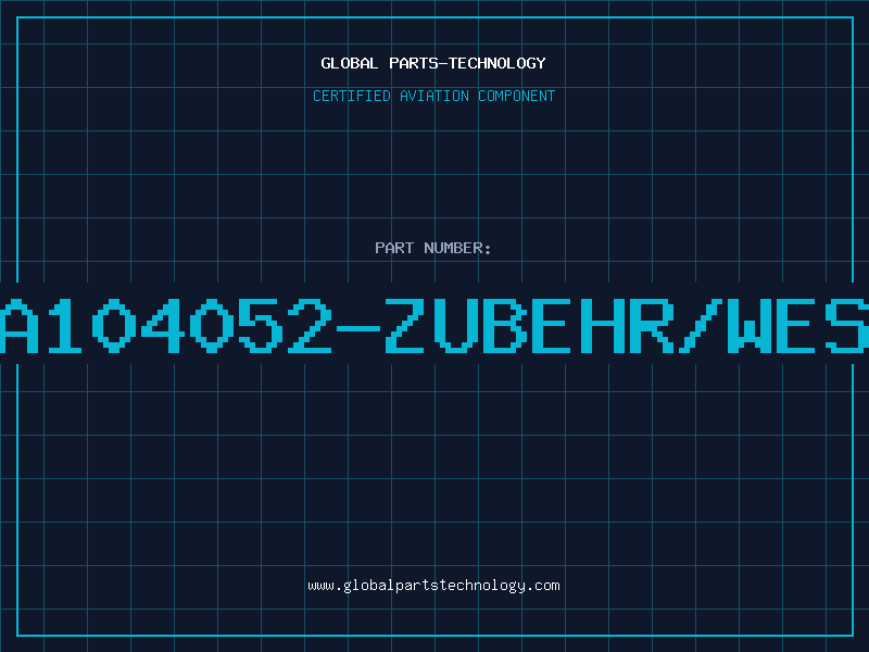 Aviation Part A104052-ZUBEHR/WES