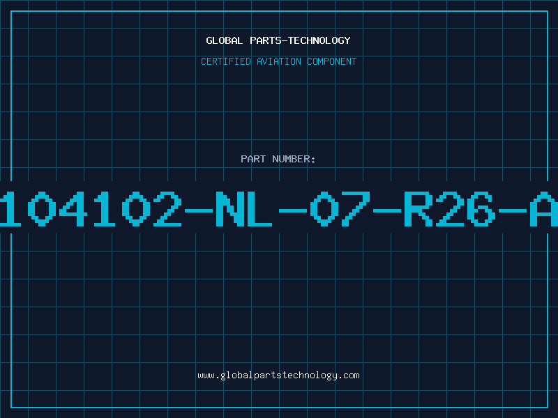 Aviation Part A104102-NL-07-R26-AB