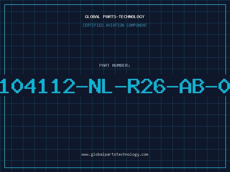 Aviation Part A104112-NL-R26-AB-07